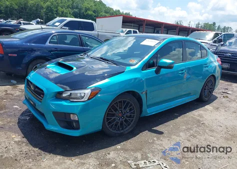 2015 Subaru Wrx Sti из США, поврежденный, VIN JF1VA2L68F9827477
